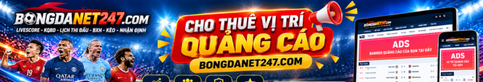 Cho thuê vị trí quảng cáo Bongdanet247.com